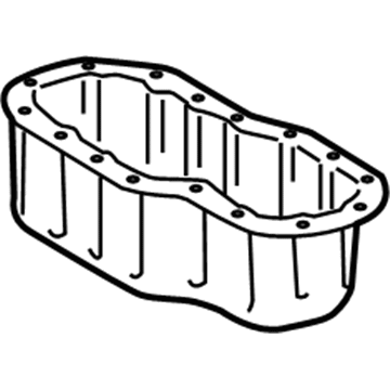 Toyota 12102-0S010 Lower Oil Pan