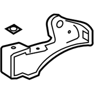 79105-0C010 Toyota Seat Mount, Passenger Side Illustration 1 of 1
