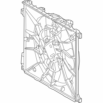 G9160-42020 Toyota Cooling Fan Illustration 1 of 1
