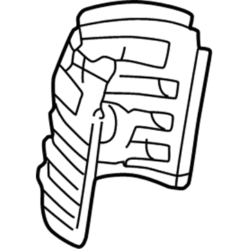 Toyota 25587-0H010 Heat Shield