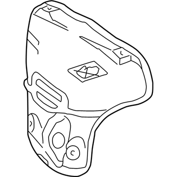 Toyota 17167-28040 Heat Shield