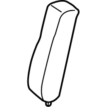 71550-33270-B0 Toyota Outer Cushion, Driver Side Illustration 1 of 1