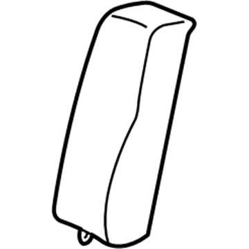 71540-33270-B0 Toyota Outer Cushion, Passenger Side Illustration 1 of 1
