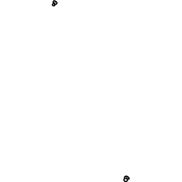 72646-33010-B3 Toyota Lock Knob Grommet, Rear Illustration 1 of 1