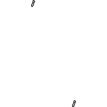 72661-32030-B3 Toyota Lock Button, Gray, Rear Illustration 1 of 1