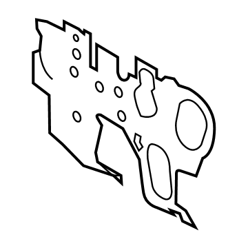 Toyota 55223-12200 Dash Panel Insulation