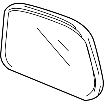 Toyota 87961-42820 Mirror Glass