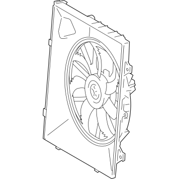 Toyota 16360-AK010 Fan Assembly