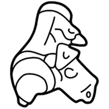 Toyota 45280-12341 Bracket