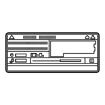 Toyota 88723-06140 A/C Label