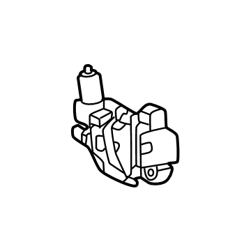 Toyota 65780-AK030 Lock Assembly