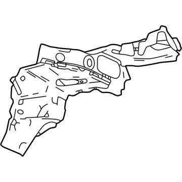 Toyota 64201-62010 Package Tray Support