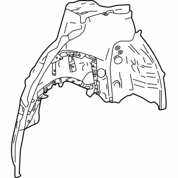 Toyota 61607-62900 Inner Wheelhouse