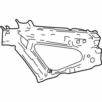 Toyota 61731-62020 Upper Panel