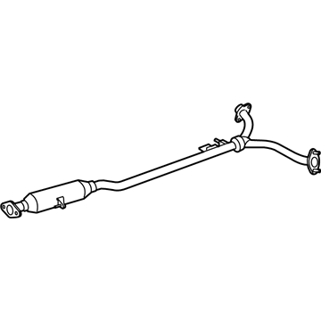 17420-0P021 Toyota Intermed Pipe, Center Illustration 1 of 1