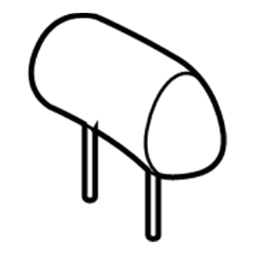 71910-06210-E0 Toyota Headrest, Fawn, Front Illustration 1 of 1