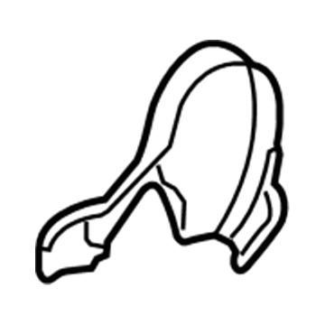 71861-AA060-B0 Toyota Inner Cover, Passenger Side Illustration 1 of 1