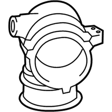Toyota Camry Air Intake Coupling - 17881-0V070