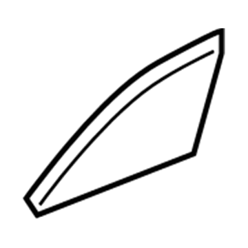 67491-06040 Toyota Corner Cover, Passenger Side Illustration 1 of 1