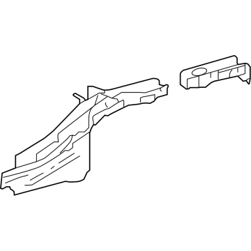 Toyota 57611-47904 Rear Rail Assembly