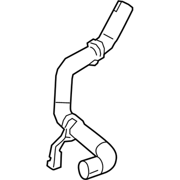 Toyota 16571-F0410 Lower Hose