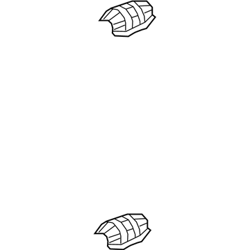 Toyota 18435-0S010 Converter Shield