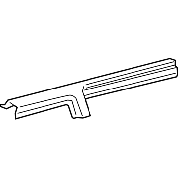 61114-AE010 Toyota Roof Rail, Driver Side Illustration 1 of 1