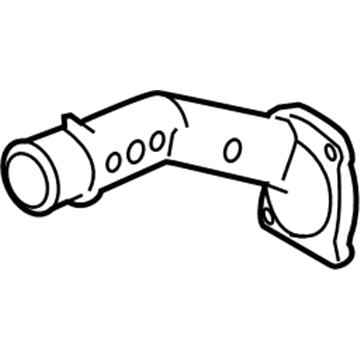 Toyota 16321-0P010 Water Inlet