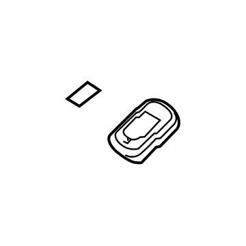 89941-11010 Toyota Sensor, Rain, Front Illustration 1 of 1