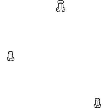 Toyota 90467-17027-C0 Under Cover Clip