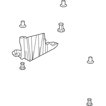 Toyota 58398-47070 Under Cover