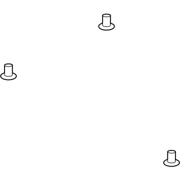 Toyota 90467-17026-A0 Under Cover Clip