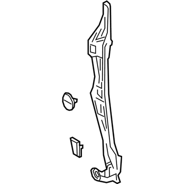 Toyota 53828-10050 Rear Insulator