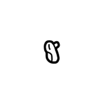 69293-12060 Toyota Snap, Front Door Outside Handle Illustration 1 of 1
