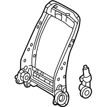Toyota 71014-0C070 Seat Frame