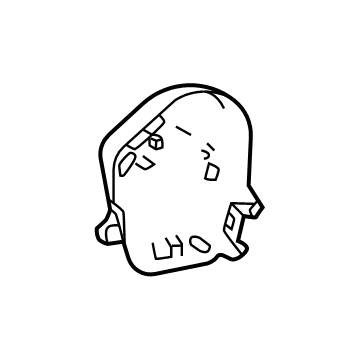 Toyota 71862-0C120-C0 Recline Cover