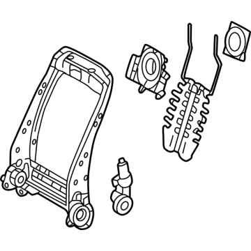 Toyota 71104-0C060 Seat Back Frame