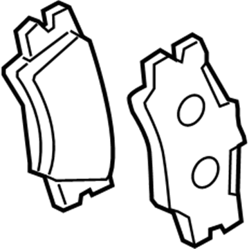 Toyota 04466-06200 Brake Pads