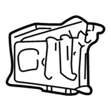 55714-0C020 Toyota Cowl Side Panel, Driver Side Illustration 1 of 1