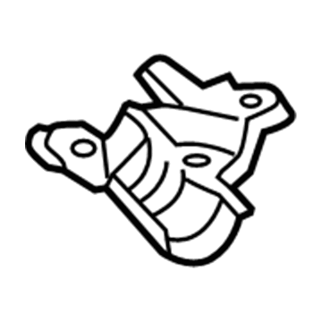 77217-74040 Toyota Lower Support Illustration 1 of 1