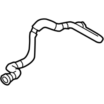77404-74030 Toyota Vent Hose Illustration 1 of 1