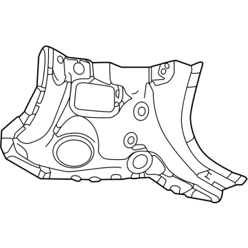 Toyota 58384-60150 Gusset