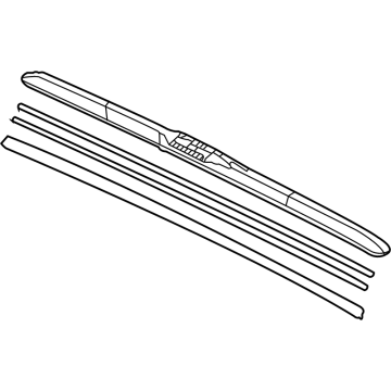 Toyota 85212-06250 Wiper Blade