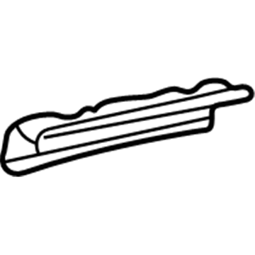61212-04010 Toyota Side Rail, Outer Driver Side Illustration 1 of 1