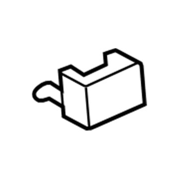 51227-08010 Toyota Engine Cradle Damper, Front Illustration 1 of 1