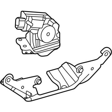 Toyota 69350-35040 Lock Assembly