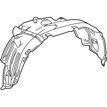 Toyota 53805-60230 Fender Liner