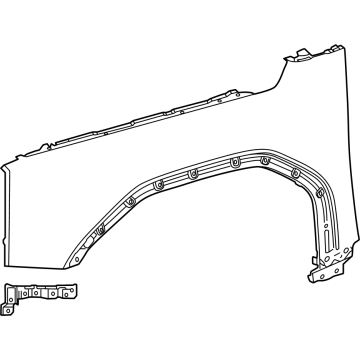 Toyota 53801-60F20 Fender