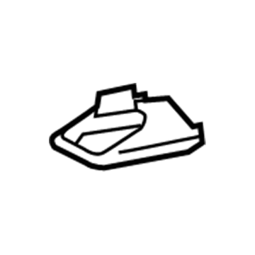 Toyota 72123-47060 Track Cover