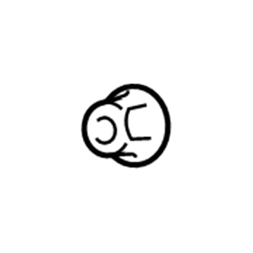 Toyota 90178-A0023 Fan Blade Nut